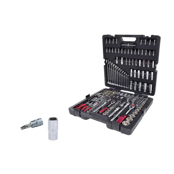 Bộ khẩu đa năng, 918.0216 1/4 – 3/8 – 1/2inch (216 chi tiết/ bộ), KS Tools