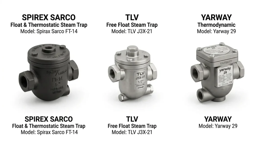 Bẫy hơi nước steam trap