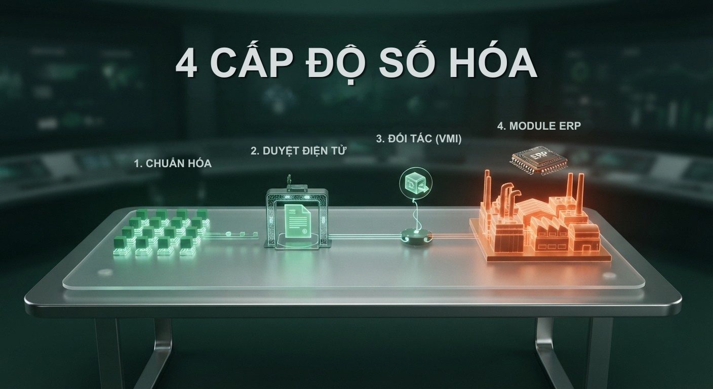 4 Cấp độ số hóa
