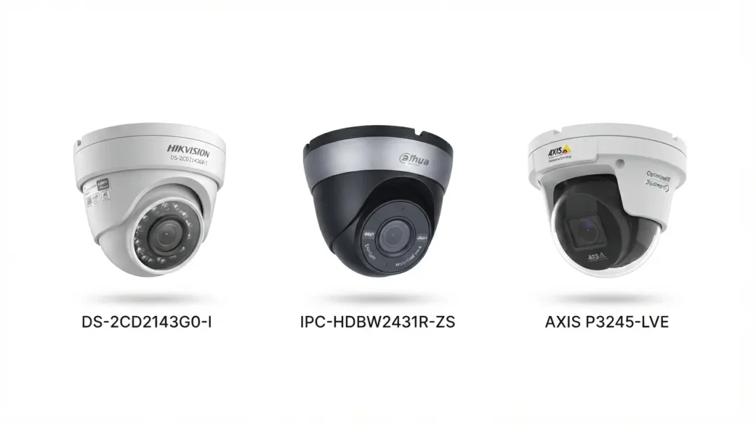 Camera IP dome