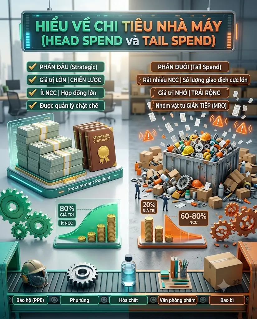 Tail spend đầu - đuôi