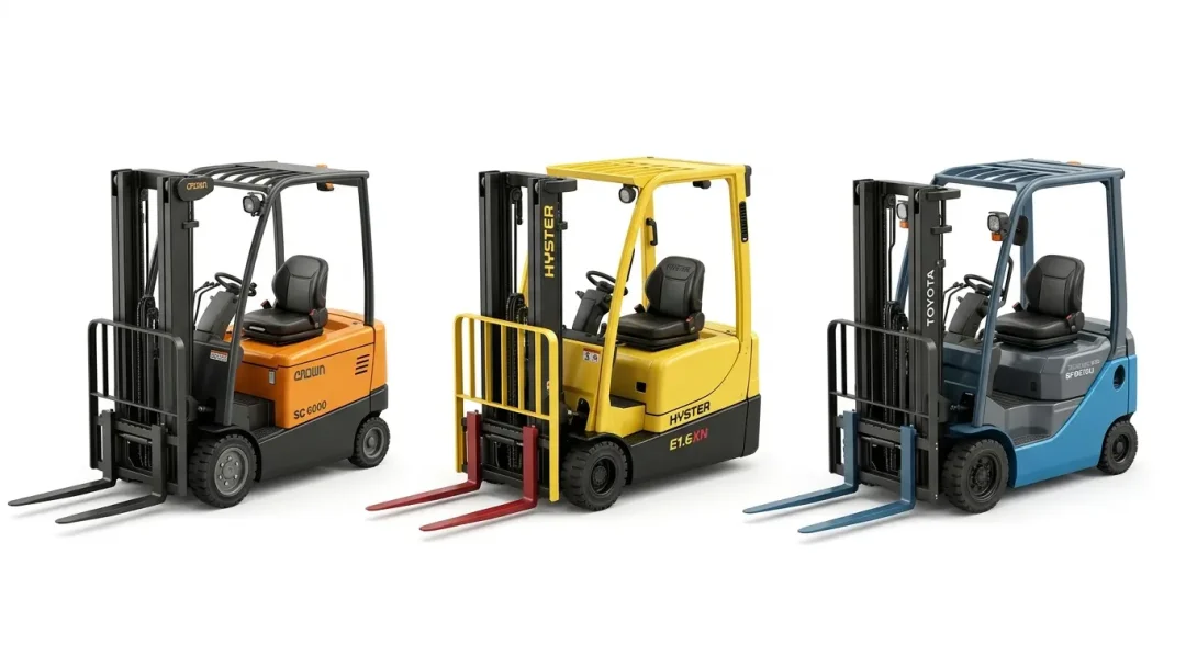 Xe nâng 3 bánh điện