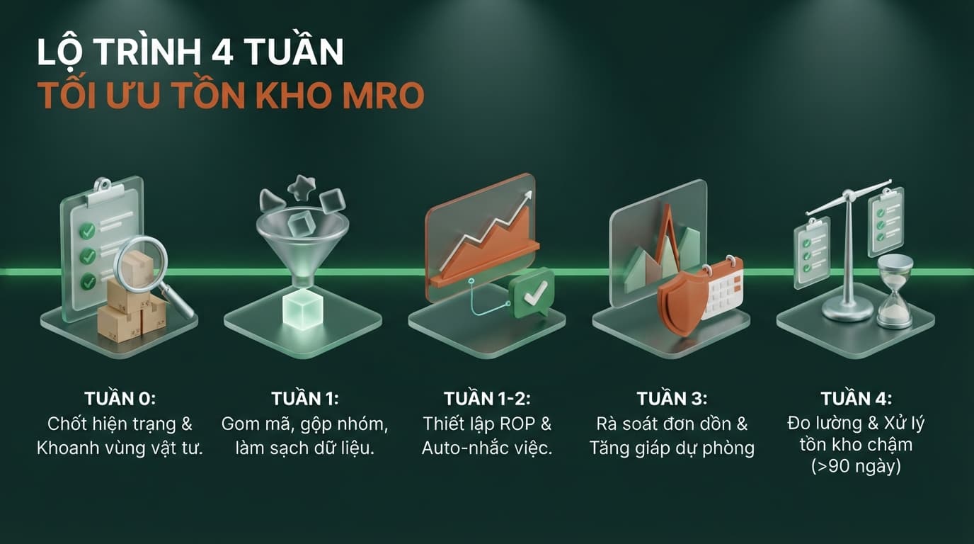 Lộ trình 4 tuần